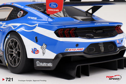 Topspeed Ford Mustang GT3 #64 Ford Racing 2026 IMSA Daytona 24hrs 1:18