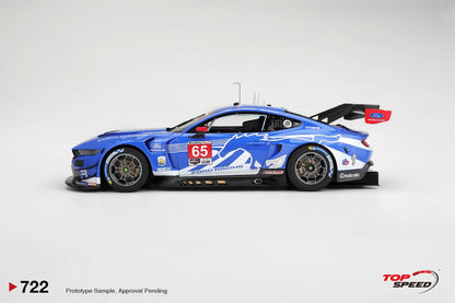 Topspeed Ford Mustang GT3 #65 Ford Multimatic Motorsports 2026 IMSA Daytona 24hrs 1:18
