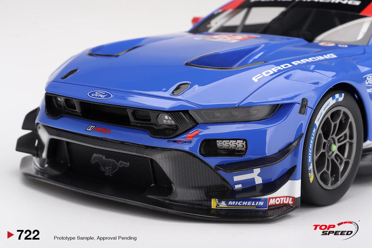 Topspeed Ford Mustang GT3 #65 Ford Multimatic Motorsports 2026 IMSA Daytona 24hrs 1:18