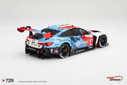 Topspeed BMW M4 GT3 #1 Paul Miller Racing IMSA 2026 IMSA Daytona 24hrs 1:18
