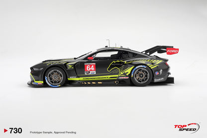 Topspeed Ford Mustang GT3 #64 Ford Multimatic 2nd 2026 IMSA Michelin GT Challenge at VIR 1:18