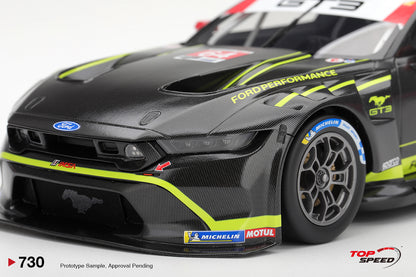 Topspeed Ford Mustang GT3 #64 Ford Multimatic 2nd 2026 IMSA Michelin GT Challenge at VIR 1:18