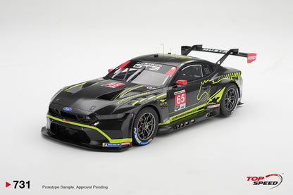 Topspeed Ford Mustang GT3 #65 Ford Multimatic 6th 2025 IMSA Michelin GT Challenge at VIR 1:18