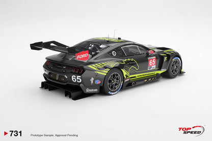 Topspeed Ford Mustang GT3 #65 Ford Multimatic 6th 2025 IMSA Michelin GT Challenge at VIR 1:18