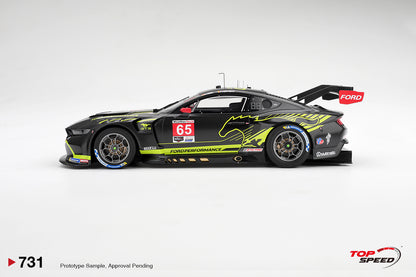 Topspeed Ford Mustang GT3 #65 Ford Multimatic 6th 2025 IMSA Michelin GT Challenge at VIR 1:18