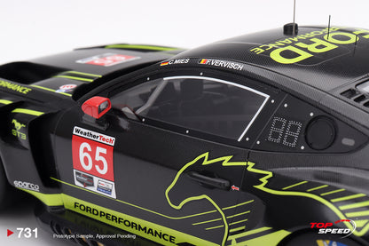Topspeed Ford Mustang GT3 #65 Ford Multimatic 6th 2025 IMSA Michelin GT Challenge at VIR 1:18