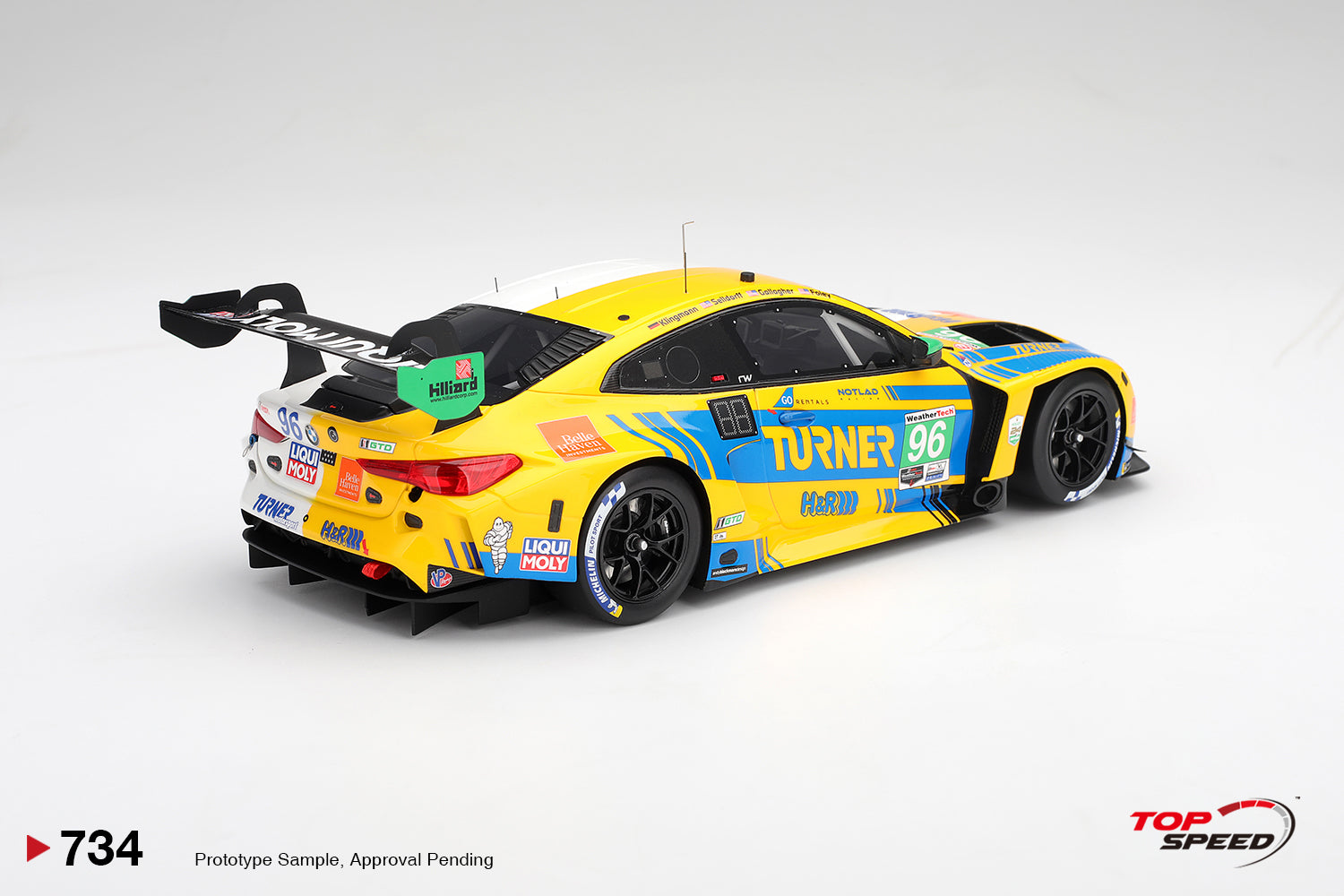 Topspeed BMW M4 GT3 #96 Turner Motorsport IMSA 2026 IMSA Daytona