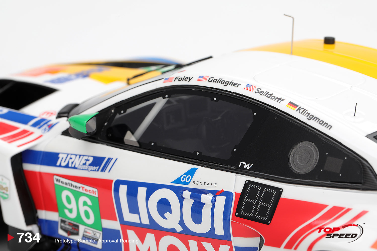 Topspeed BMW M4 GT3 #96 Turner Motorsport IMSA 2026 IMSA Daytona
