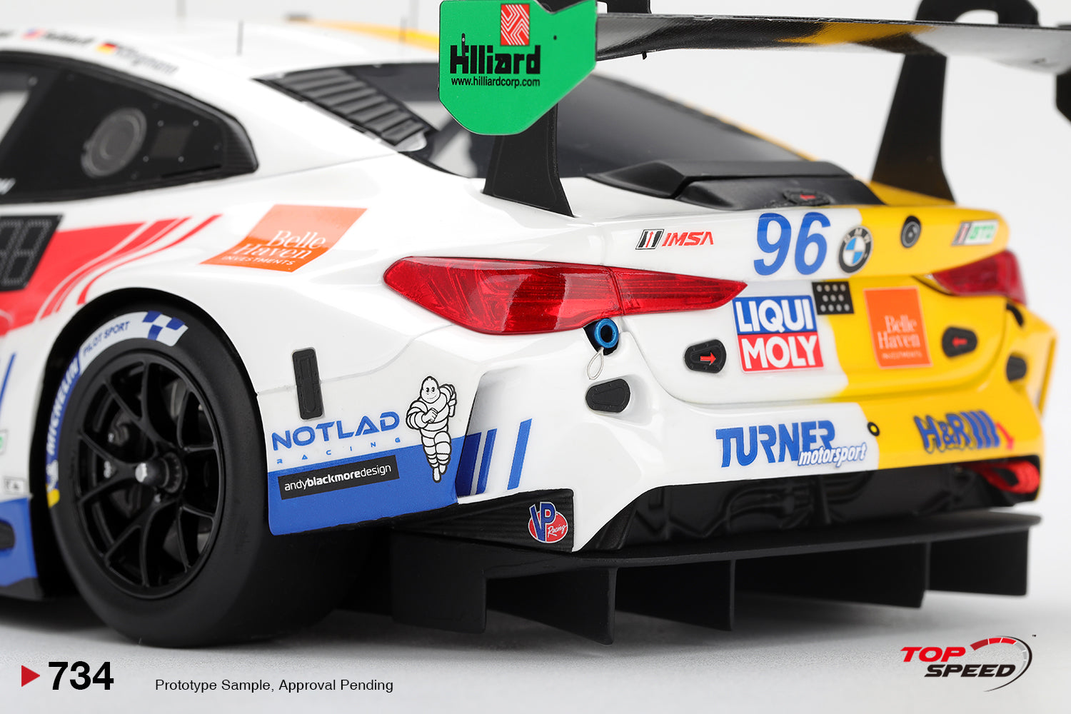 Topspeed BMW M4 GT3 #96 Turner Motorsport IMSA 2026 IMSA Daytona
