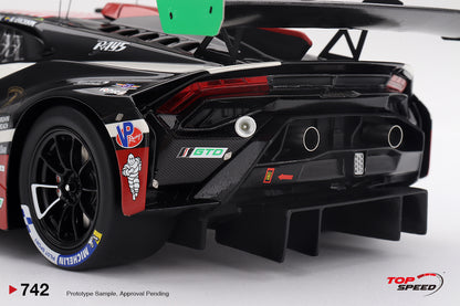Topspeed Lamborghini Huracan GT3 EVO2 #45 DEX Wayne Taylor Racing IMSA 2026 Daytona 24hrs 1:18