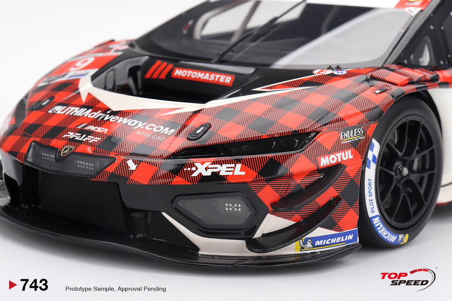 Topspeed Lamborghini Huracan GT3 EVO2 #9 Pfaff Motorsports 12hrs Sebring 2026 1:18