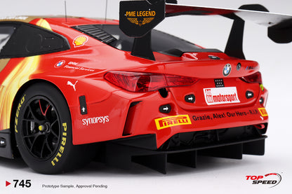 Topspeed BMW M4 GT3 #3 Schubert Motorsport 2026 DTM Zandvoort WINNER 1:18