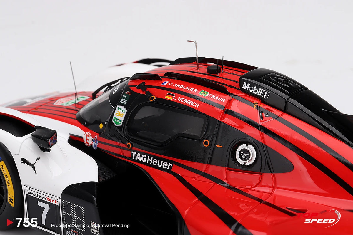 Topspeed Porsche 963 #7 Penske Motorsport IMSA 2026 Daytona 24Hrs WINNER Red 1:18