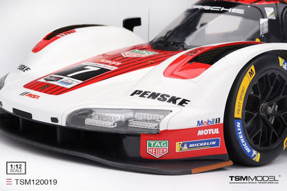 Topspeed Porsche 963 #7 Penske Motorsport IMSA 2025 Daytona 24Hrs Winner Red 1:12