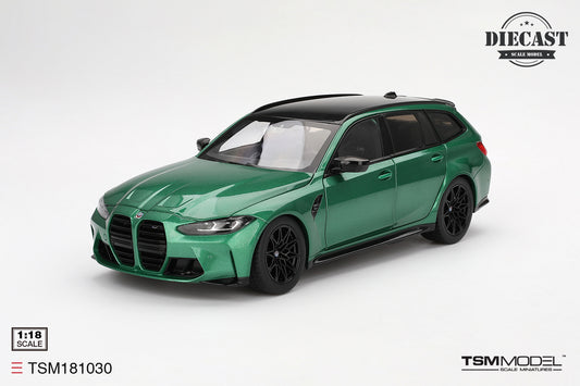 Topspeed BMW M3 Touring M (G81) Isle of Man Green Metallic 1:18