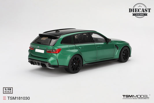 Topspeed BMW M3 Touring M (G81) Isle of Man Green Metallic 1:18
