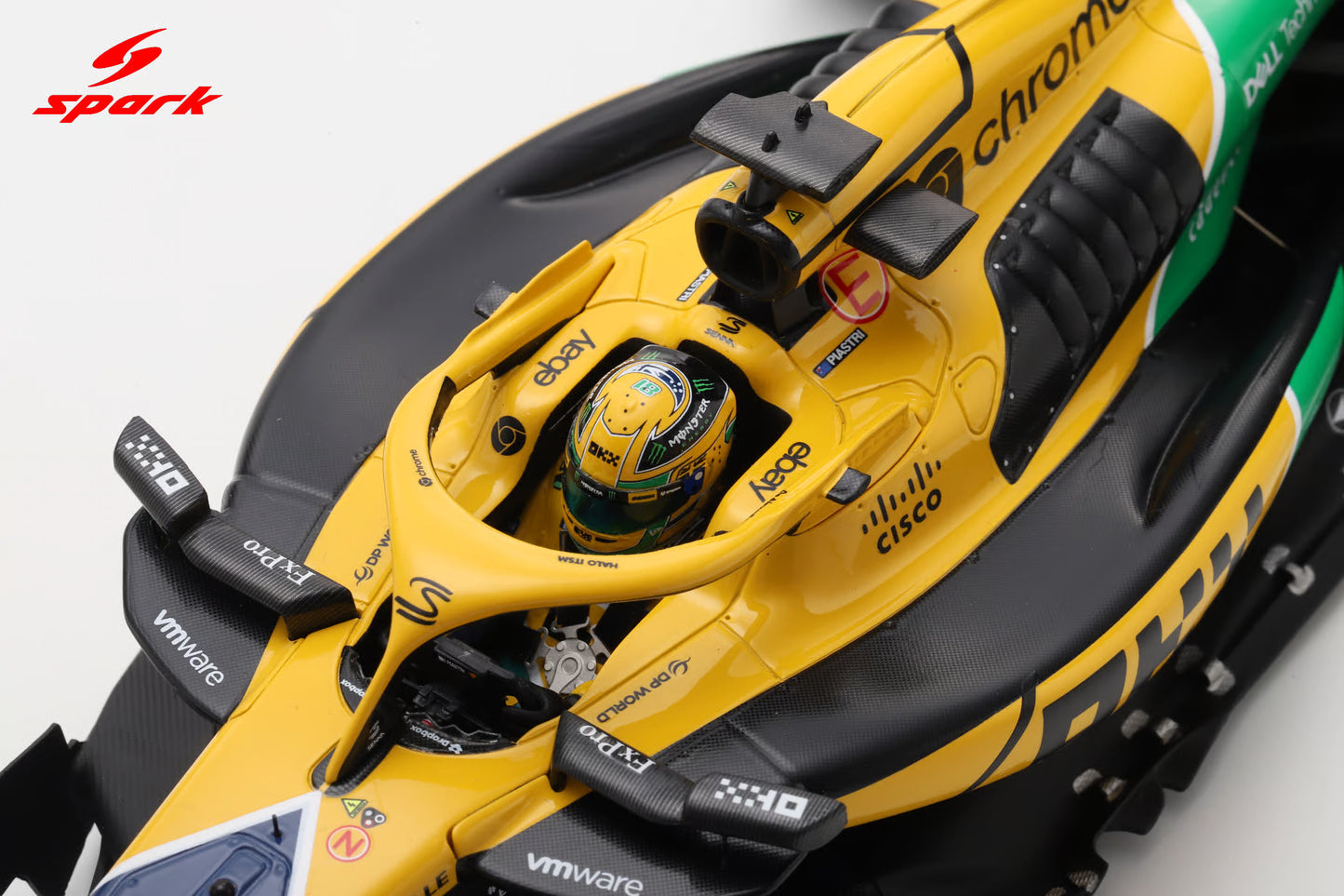 Spark-Model Mclaren F1 Team MCL38 Oscar Piastri 2nd Monaco GP 2024 1:18