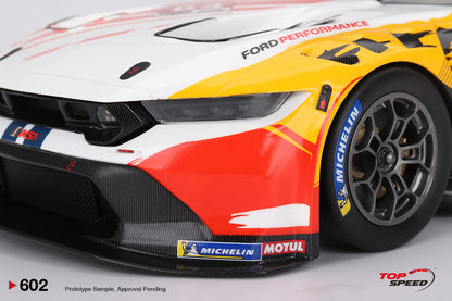 Topspeed Ford Mustang GT3 #64 Ford Multimatic Motorsports 2024 IMSA Laguna Seca 1:18