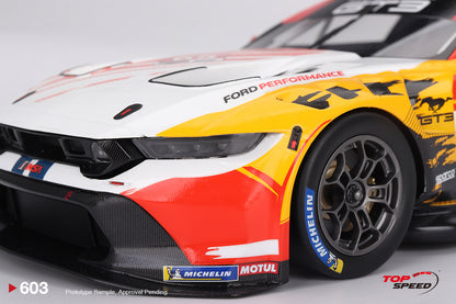 Topspeed Ford Mustang GT3 #65 Ford Multimatic Motorsports 2024 IMSA Laguna Seca 1:18