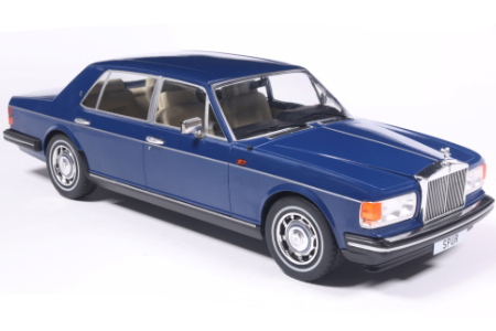 MCG 1980 Rolls Royce Silver Spur Dark Blue 1:18