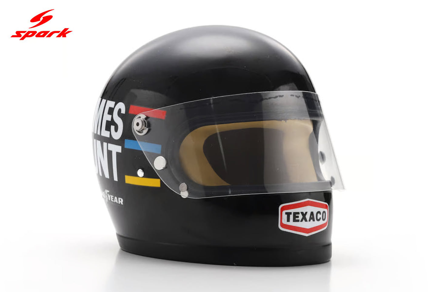 Spark-Model Mclaren F1 Team James Hunt Helmet Formula 1 World Chamption 1976 1:5