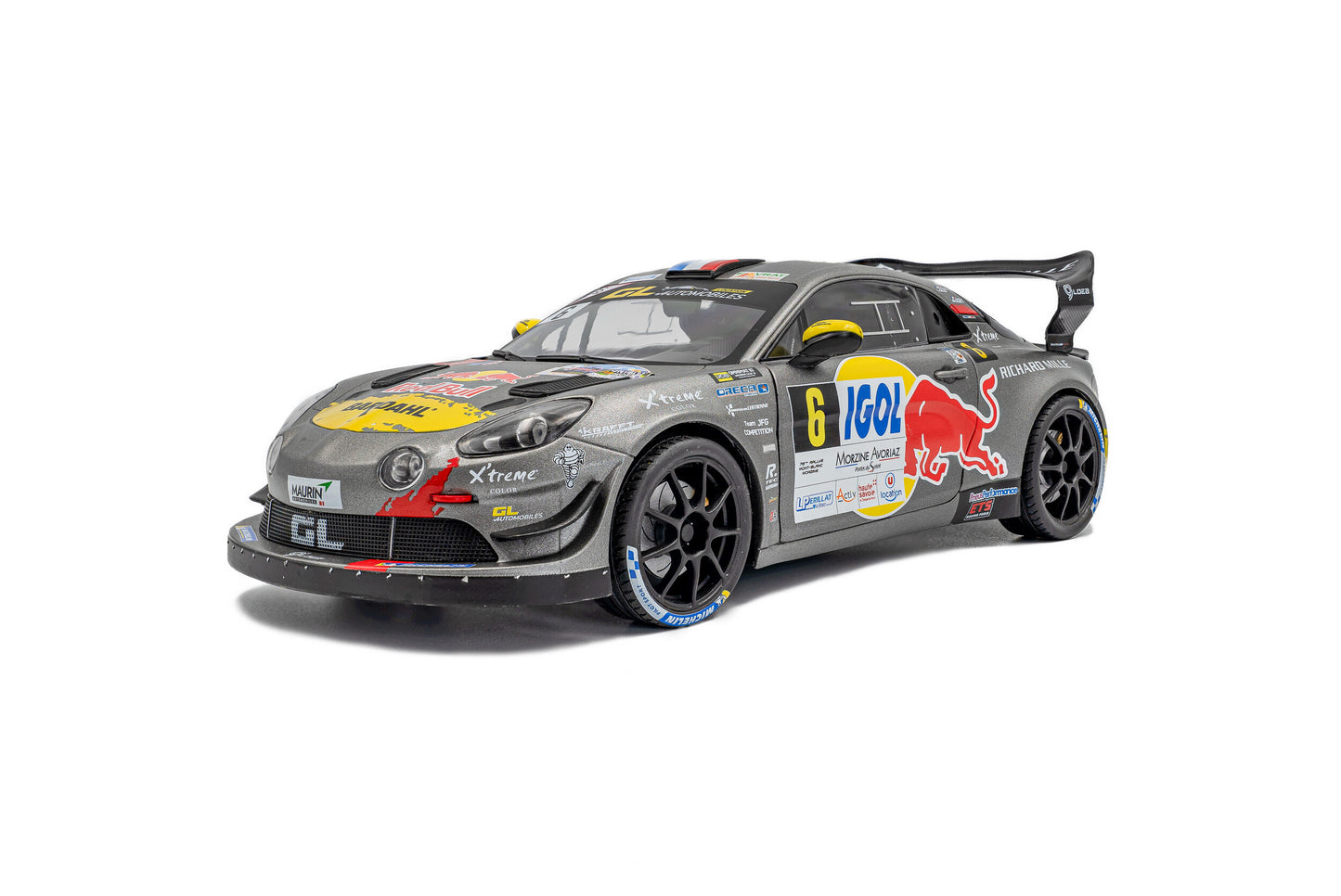 Solido 1:18 2024 Alpine A110 RGT+ #6 Rallye Du Mont Blanc 2024 1:18