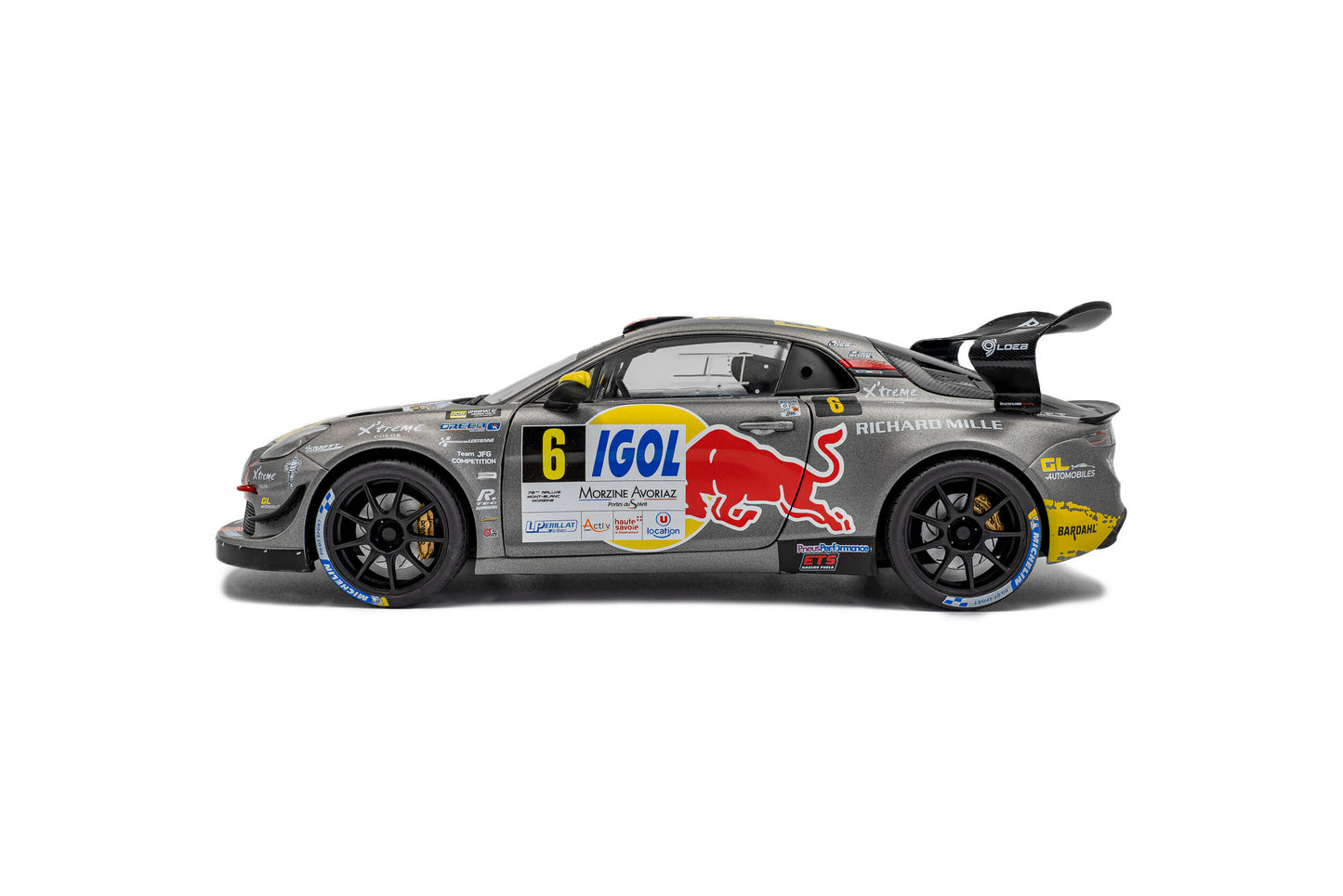 Solido 1:18 2024 Alpine A110 RGT+ #6 Rallye Du Mont Blanc 2024 1:18
