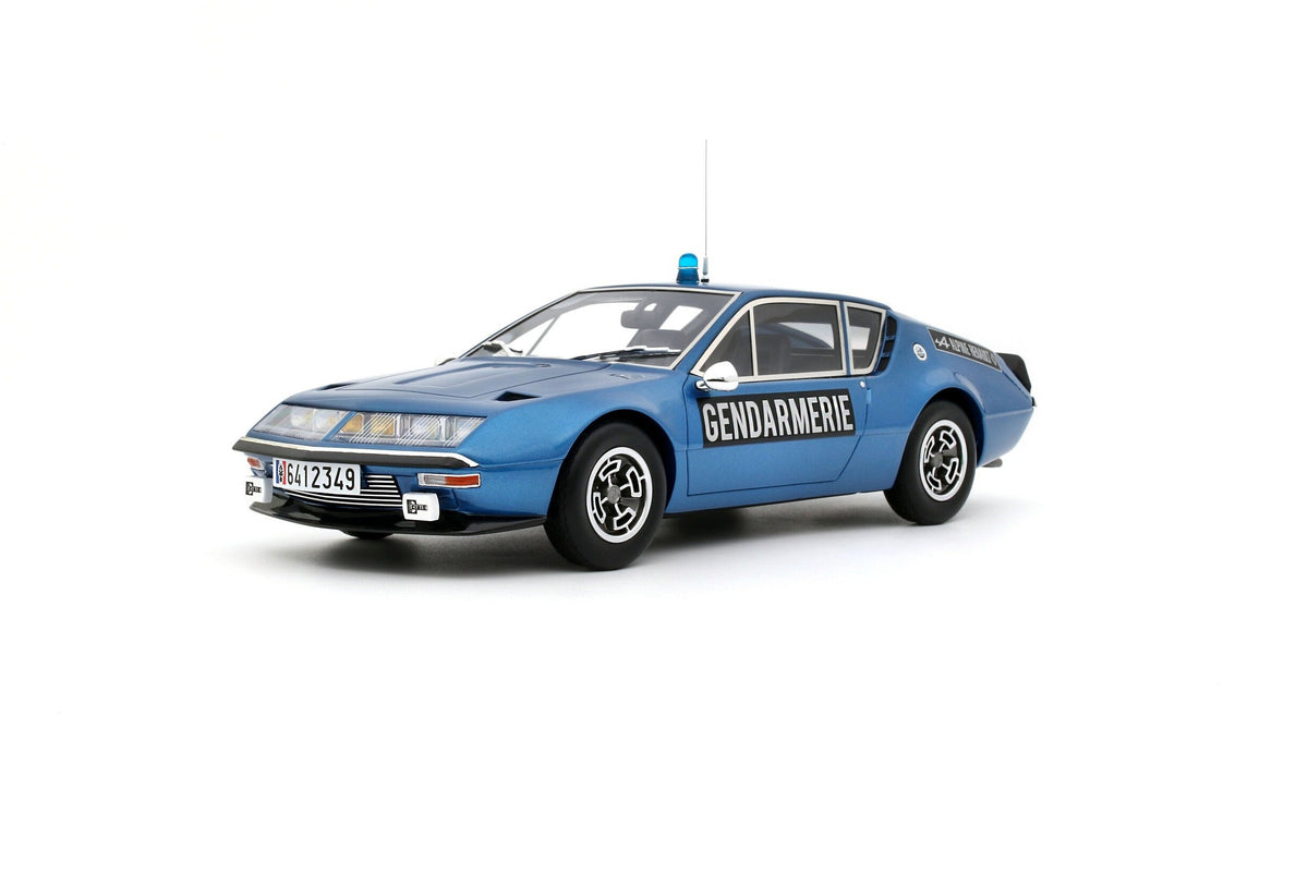 Otto 1974 Alpine A310 1600VF Gendarmerie (Military Police) Blue 1:18