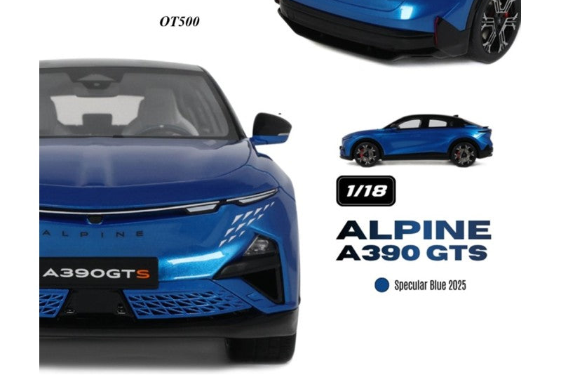 Otto 2025 Alpine A390 GTS Specular Blue 1:18