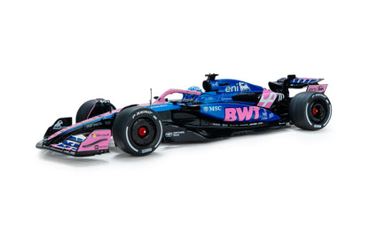 Solido Alpine F1 Team A525 #10 Gasly Bahrain GP 2025 Pink 1:18