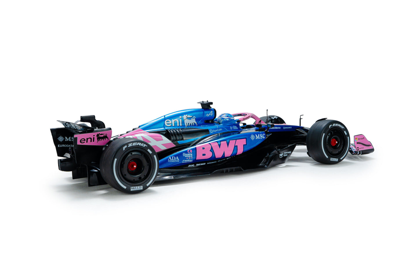 Solido Alpine F1 Team A525 #10 Gasly Bahrain GP 2025 Pink 1:18