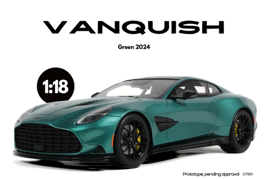 GT Spirit 2024 Aston Martin Vanquish Racing Green 1:18