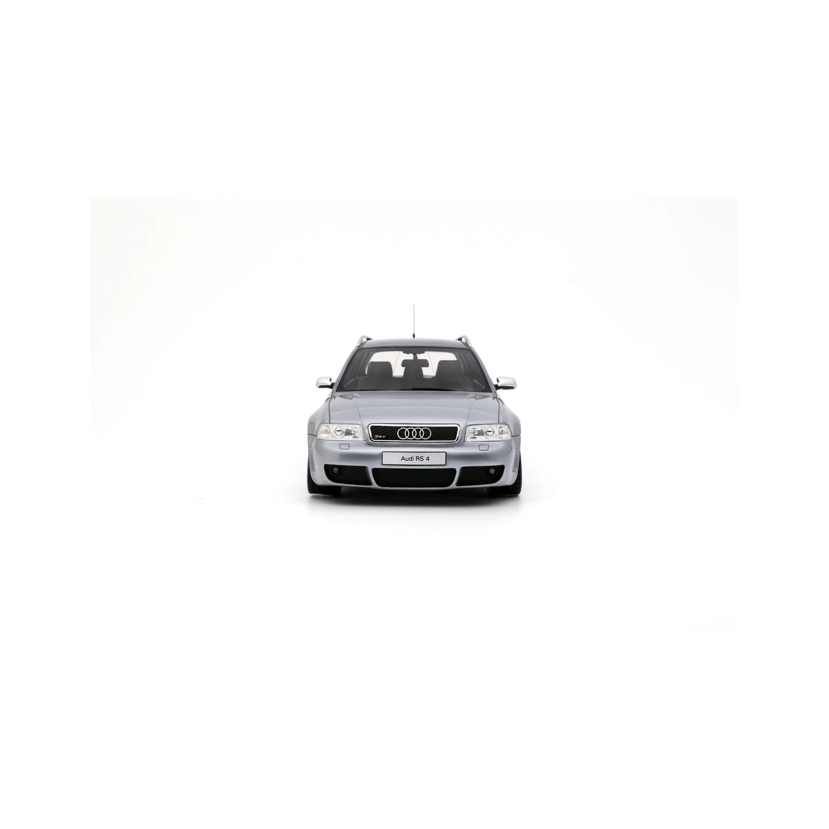 Otto 2000 Audi RS4 Avant B5 2.7L V6 Biturbo "Stanced" Avus Silver 1:18