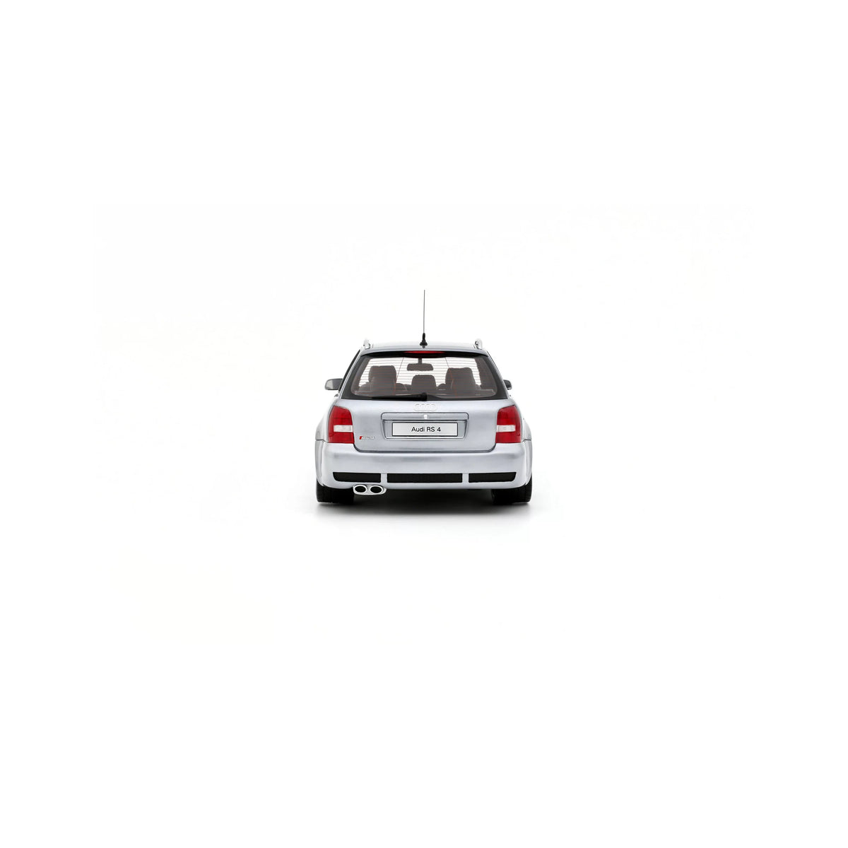 Otto 2000 Audi RS4 Avant B5 2.7L V6 Biturbo "Stanced" Avus Silver 1:18