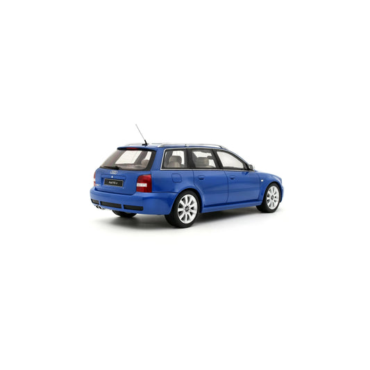 Otto 2000 Audi RS4 Avant B5 2.7L V6 Biturbo Nogaro Blue 1:18