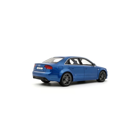 Otto 2007 Audi RS4 Sedan B7 4.2L V8 FSI Sprint Blue 1:18