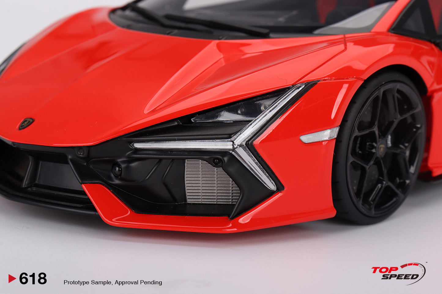 Topspeed Lamborghini Revuelto Arancio Dac Lucido (Shiny Orange) 1:18