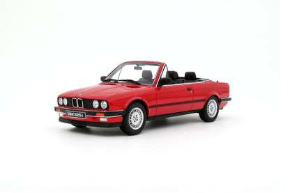 Otto 1986 BMW E30 325i Convertible Bright Red 1:18