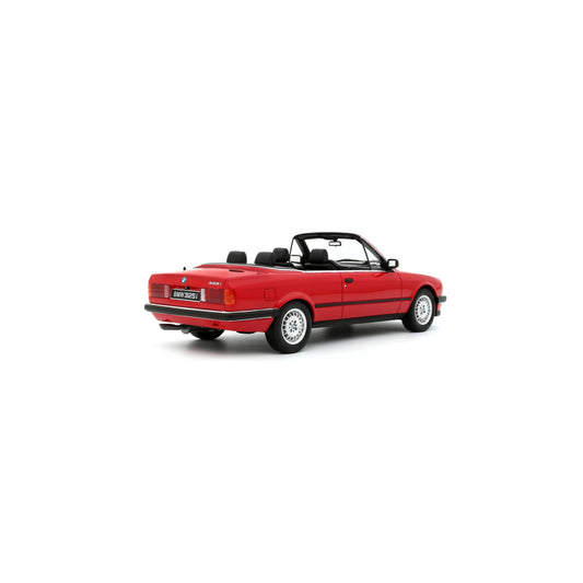 Otto 1986 BMW E30 325i Convertible Bright Red 1:18