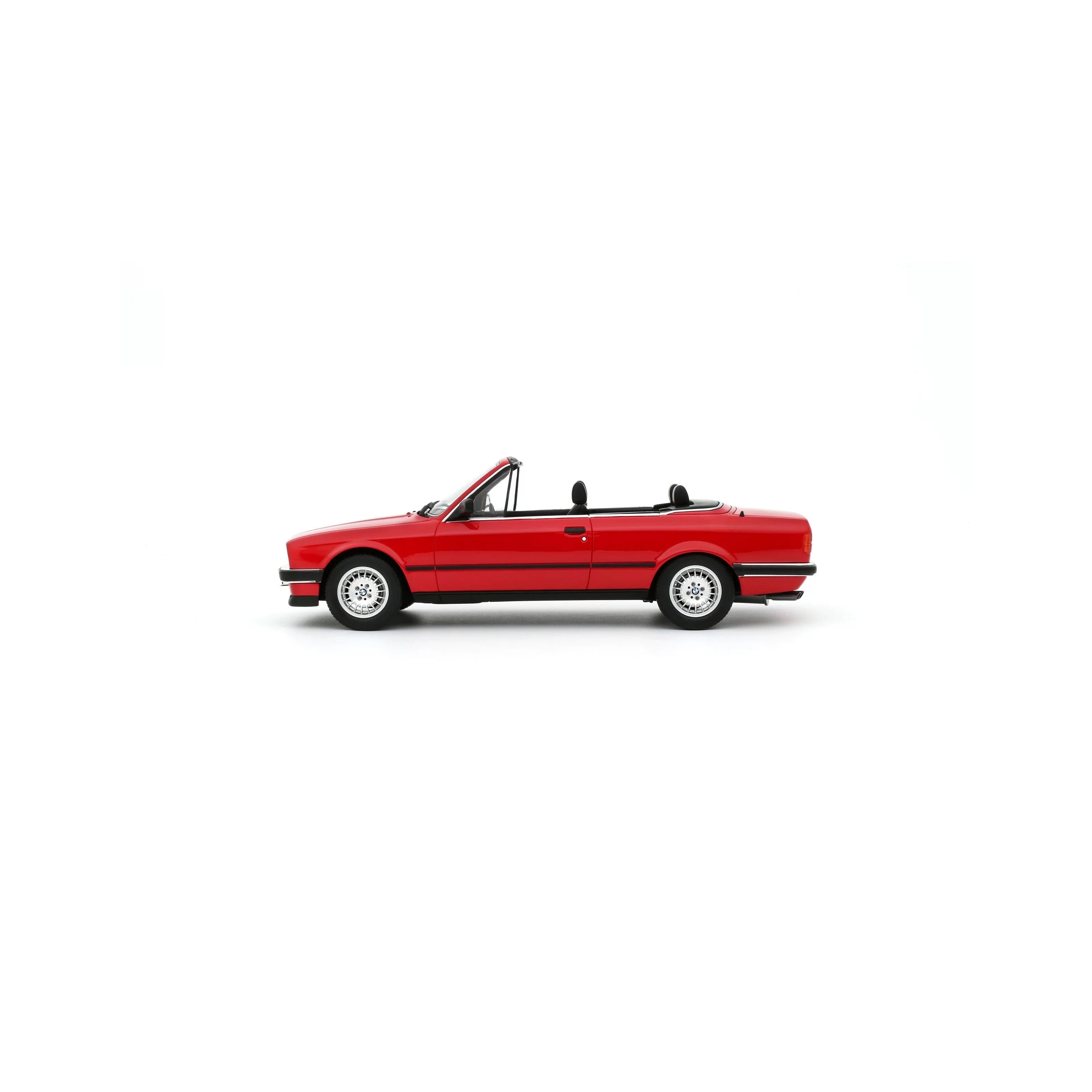 Otto 1986 BMW E30 325i Convertible Bright Red 1:18 – STM Diecast