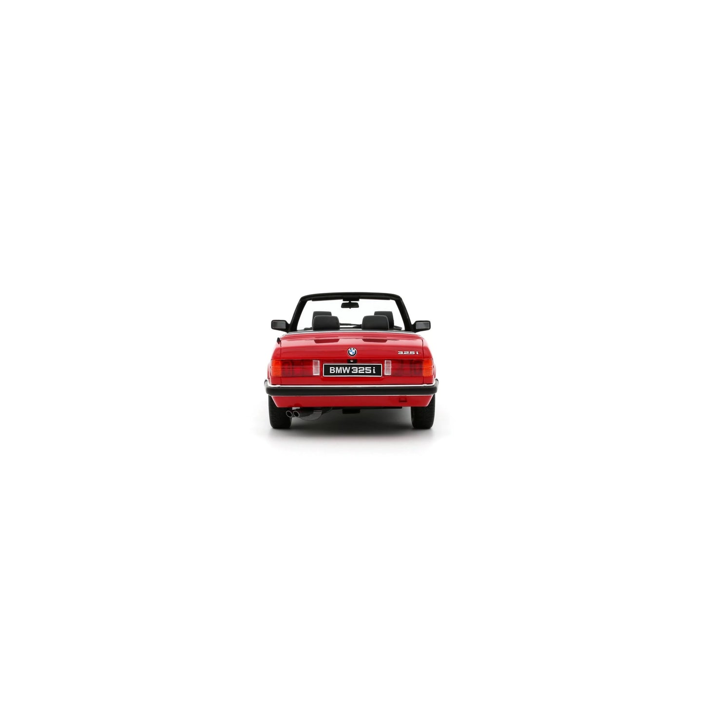 Otto 1986 BMW E30 325i Convertible Bright Red 1:18