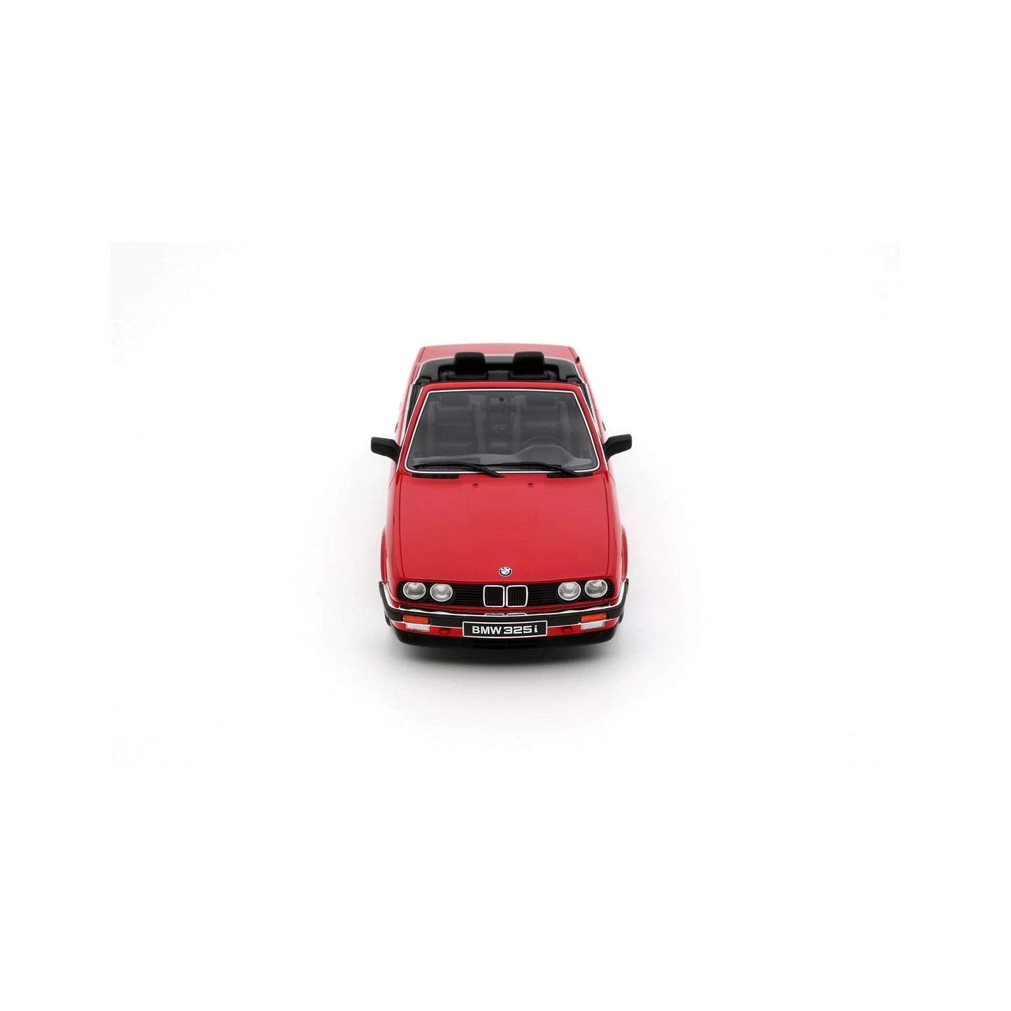 Otto 1986 BMW E30 325i Convertible Bright Red 1:18