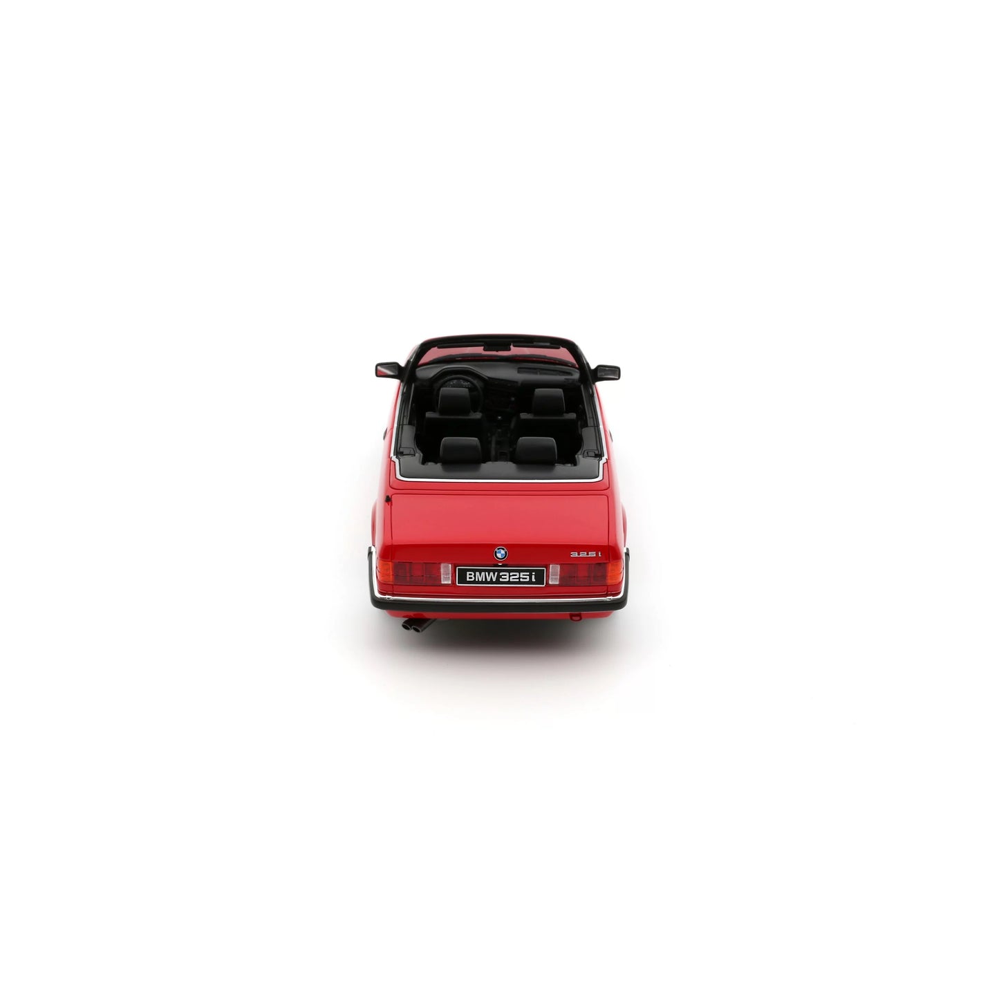 Otto 1986 BMW E30 325i Convertible Bright Red 1:18