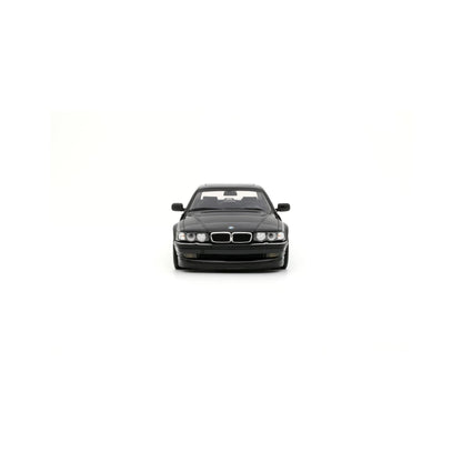 Otto 2000 BMW 740iL E38 Sedan Low Stance Jet Black 668 1:18