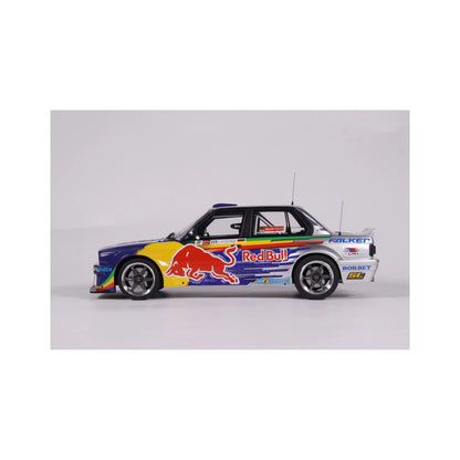 Otto 2023 BMW M3 E30 V8 Drift Car Red Bull Blue 1:18