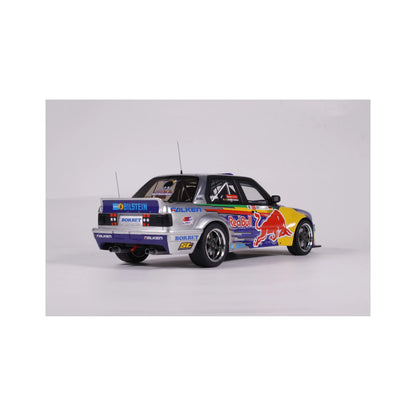 Otto 2023 BMW M3 E30 V8 Drift Car Red Bull Blue 1:18