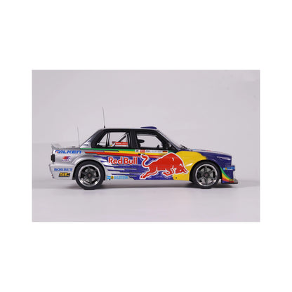 Otto 2023 BMW M3 E30 V8 Drift Car Red Bull Blue 1:18
