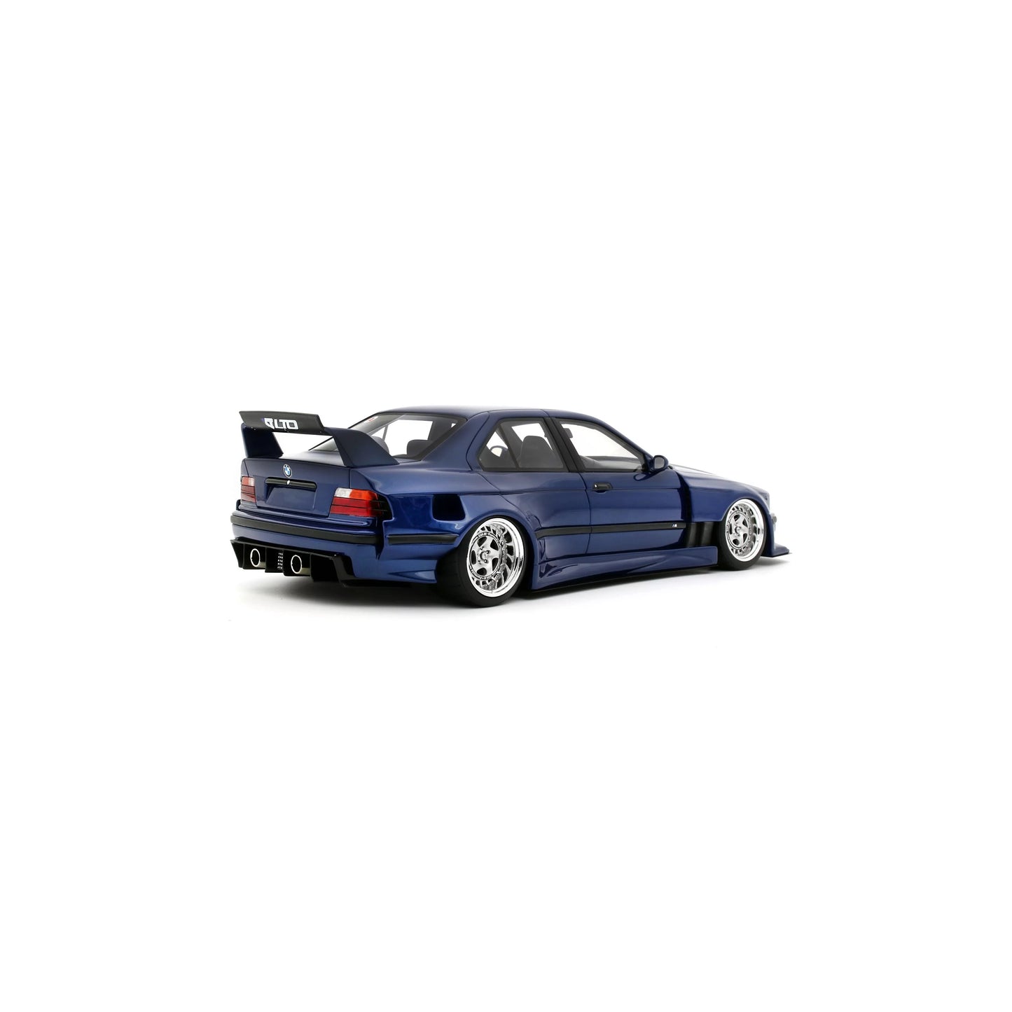 Otto 2023 BMW E36 M3 LTO Sedan Turbo Khyzyl Saleem Avus Blue 1:18