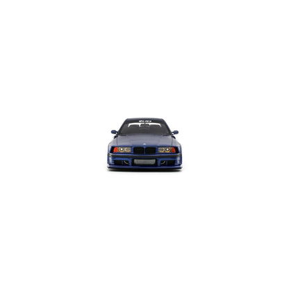 Otto 2023 BMW E36 M3 LTO Sedan Turbo Khyzyl Saleem Avus Blue 1:18