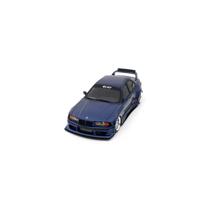 Otto 2023 BMW E36 M3 LTO Sedan Turbo Khyzyl Saleem Avus Blue 1:18